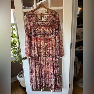 Flowery midi dress from Knox Rose